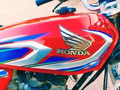 Honda CG125 2022 All Punjab Number Lush Condition