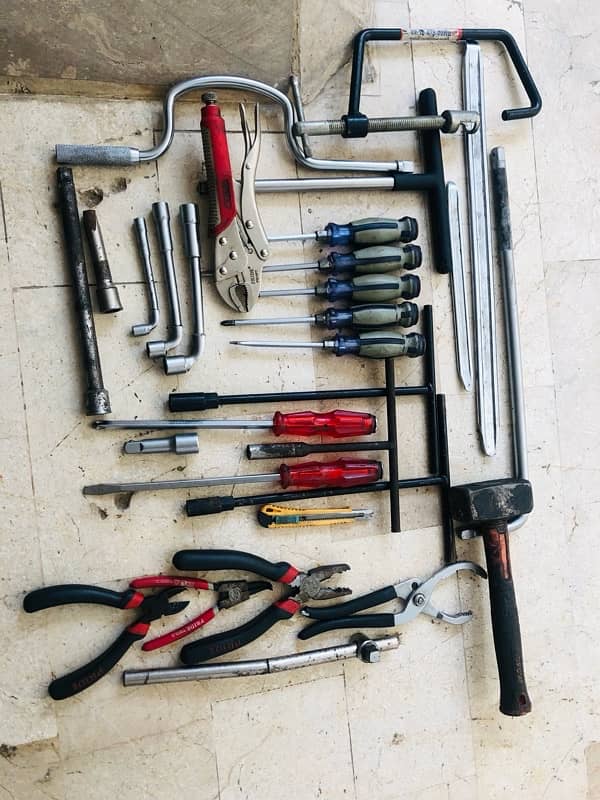 Tools for Car workshop 1