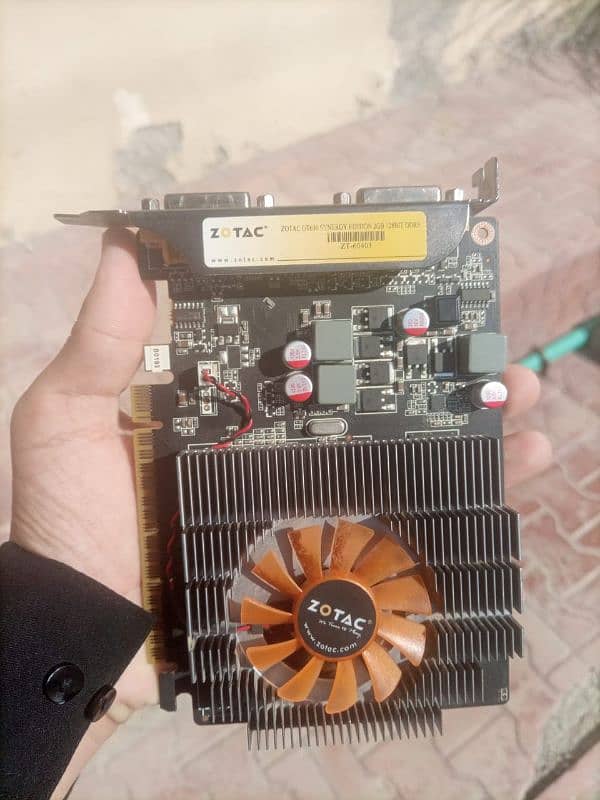 Graphic card, Zotac 630-2GB-DDR3-128bit 3