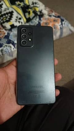 Samsung A52 S back thori si ruff ha baki set chalne ma ok ha only set