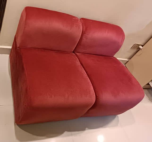 2 single seater sofas 1