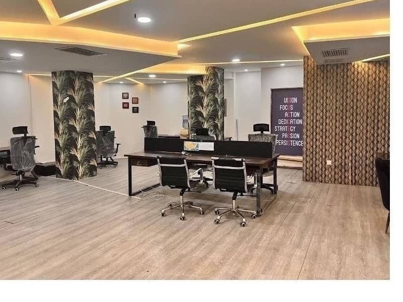 Area 1200 square Feet Brand New Corporation Office For Rent At Gulberg 3 Lahore 3