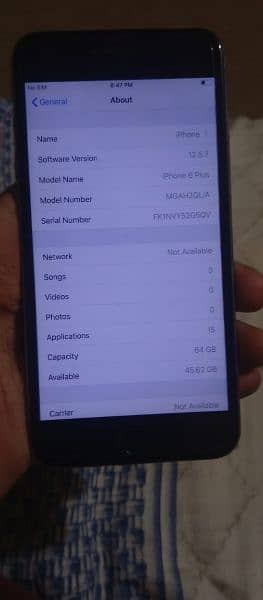 iphone 6 plus 10 by 9 condition non pta 6