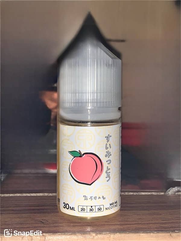 Tokoyo peach ice 30mg full bottle 1