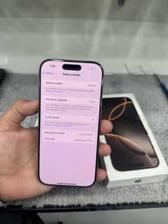 Iphone 16 Pro  Dersert Titanium 256 GB Non pta 0