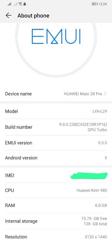 Huawei mate 20 pro approved 6