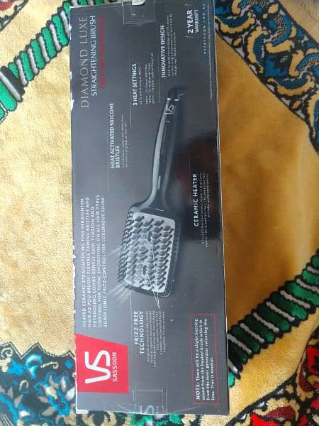 Hair straightening Brush 5