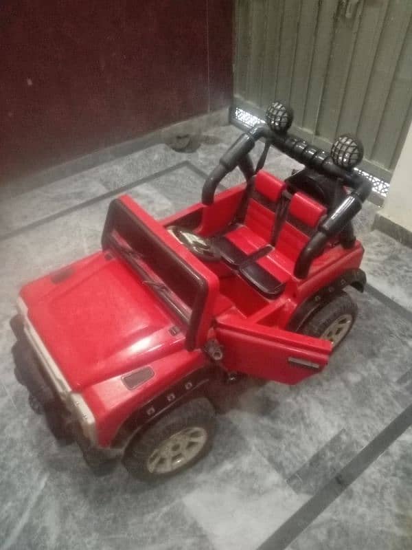 use Toy jeep 2