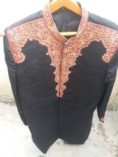 Black SHERWANI large Size.