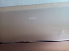 Haier split ac full new condition 10 by 10 only 1 month use 0