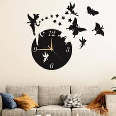 Fairy Clock For Decorate Your Wall