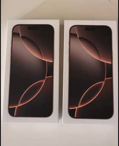 iPhone 16 Pro Max 256GB Desert titanium Non active seald box