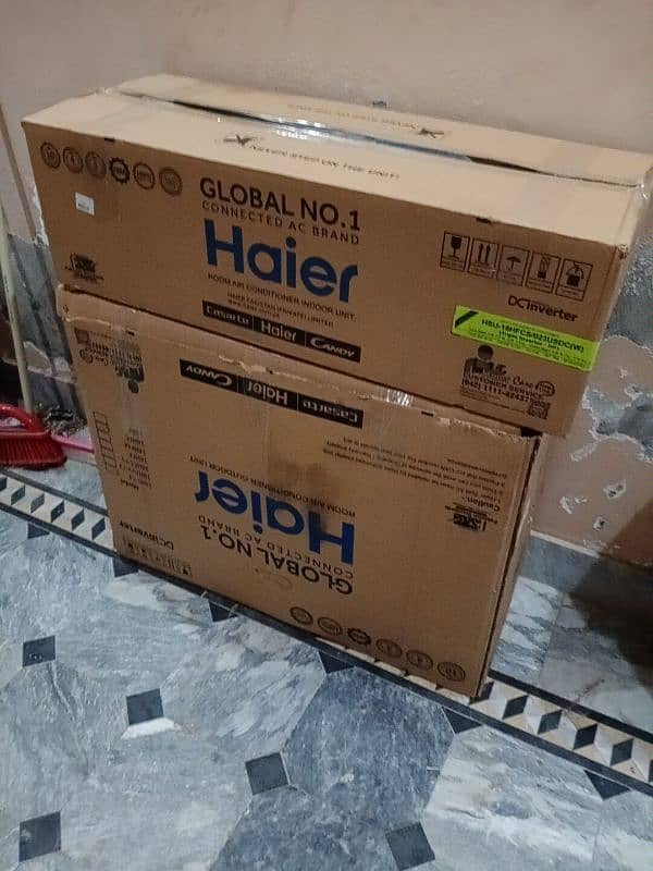 2 dc inverter AC 1.5 ton orient our Haier 4