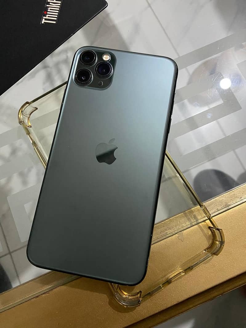 iPhone 11 Pro Max 256gb dual PTA Approved 0