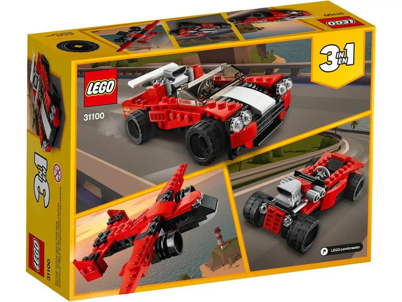 Lego Complete Set # 31100 Sports Car 1