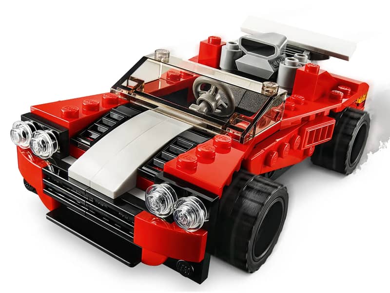 Lego Complete Set # 31100 Sports Car 3