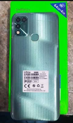 Infinix Hot11 play 4/64 with Box All ok. . .