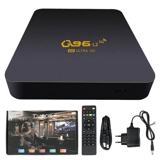 5000+ Free Channels Android tv Box X96Q Gaming stick mouse IPTV 1