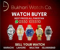 Luxury watch Sell Rolex Rado Omega Cartier Chopard Hublot Piaget Gold