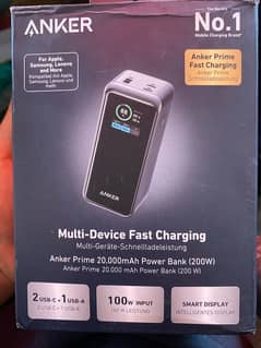 anker prime 20kmAh power bank 200w 0