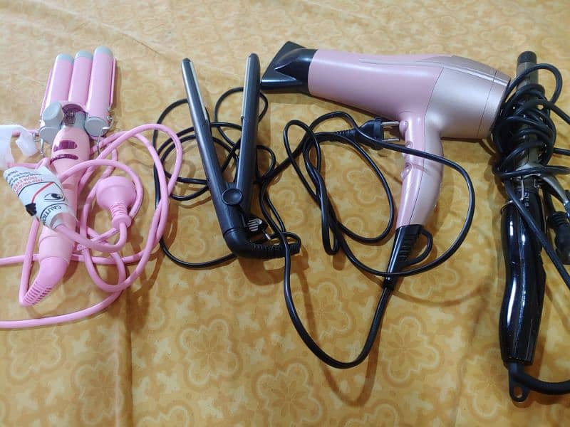 Rimengtone hair dryer/straightener/curler/ mermaid hair styler 0