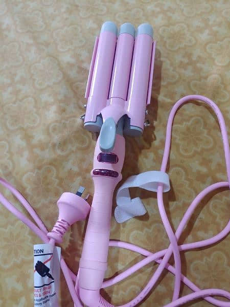 Rimengtone hair dryer/straightener/curler/ mermaid hair styler 1