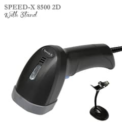 SPEED-X 8100 2D WIRE CMOS HANDHELD BARCODE SCANNER (Plug and Play USB