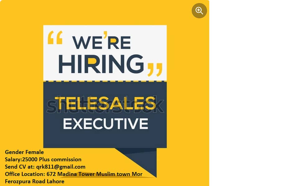 Telesales Executive 0