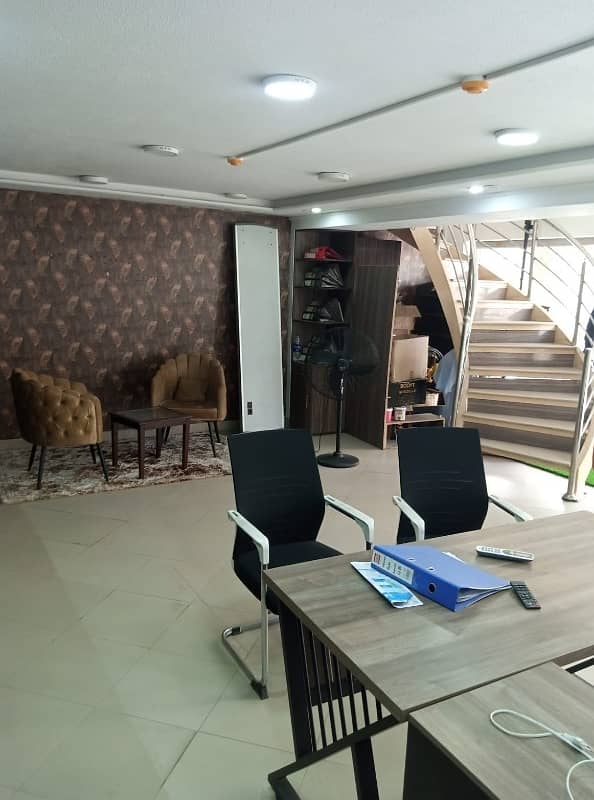 4 Marla Ground + Mezznine Floor Office For Rent In DHA Phase 1,Block K, Reasonable Price And Suitable Location for Marketing Work Pakistan Punjab Lahore. 3