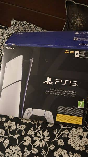 ps5 slim digital edition with two controllers 5