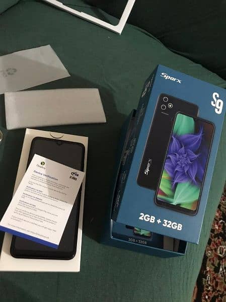 sparx s9 mobile phone used just 4 days clean condition 1