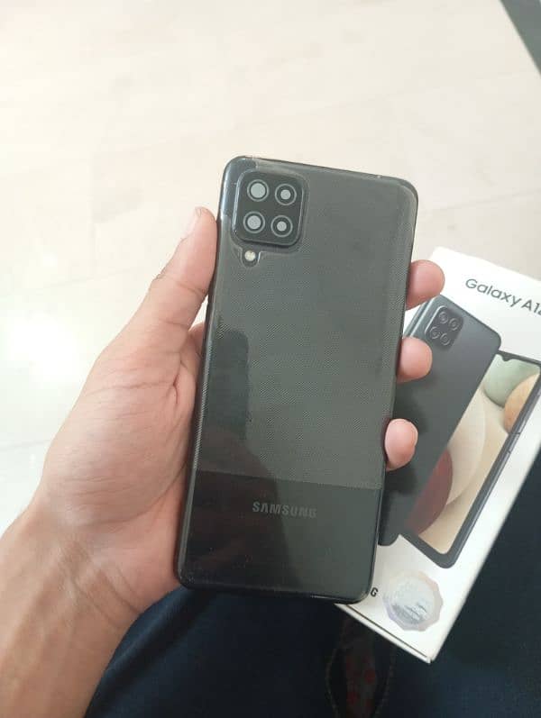 Samsung galaxy A12 full box 10/10 1