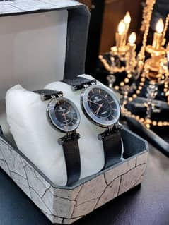 Analogue couple watch original product