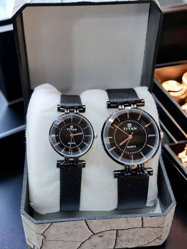 Analogue couple watch original product 1