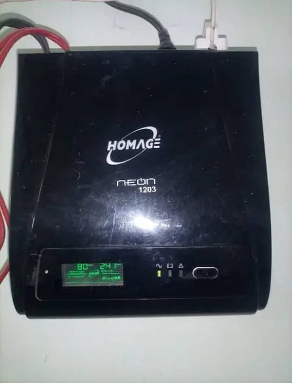 Homage UPS 24v Double battery 1500watt 1