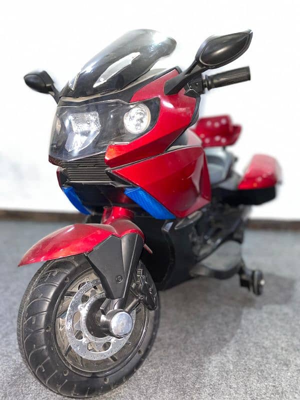 Red kids Hayabusa | Rechargable bike | Self driving for kids 1