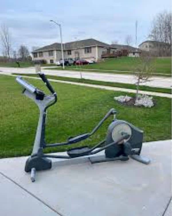 Elliptical cross trainer magnetic cycle cycling machine exercise gym 4