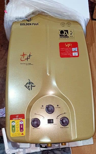 Golden Fuji instant Gas & electric geyser 2