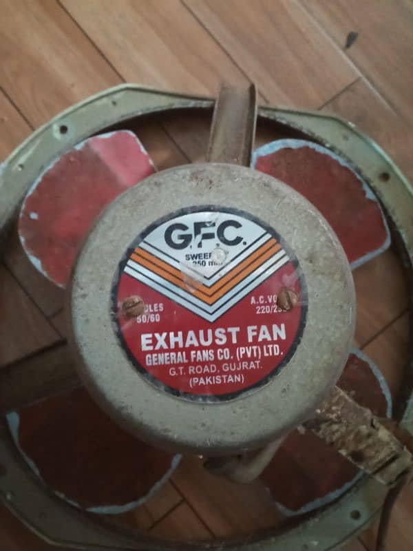 Exhaust fan 2