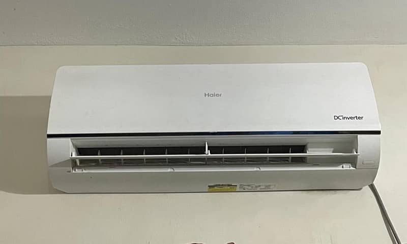 Haier 1 TON Inverter Split AC Slightly Used 0