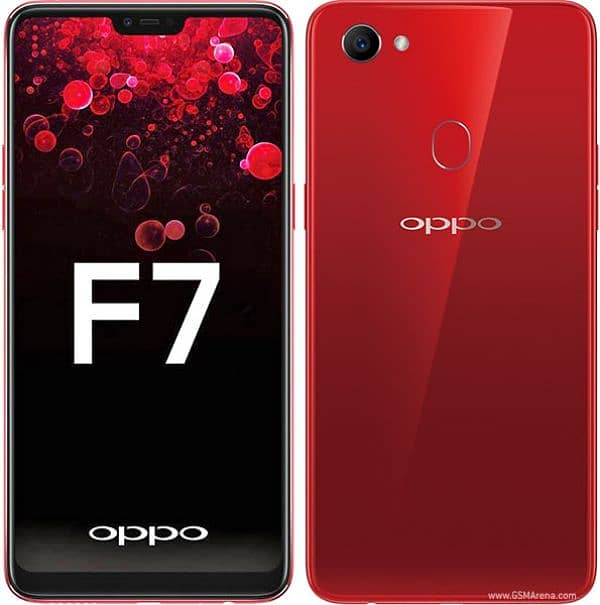 OPPO F7 _ 4/64 Indroid Updated Version Back Finger. 2