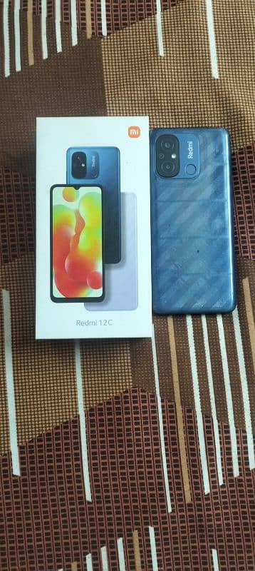 Redmi 12c 4/128gb for sell in immaculate condition 0