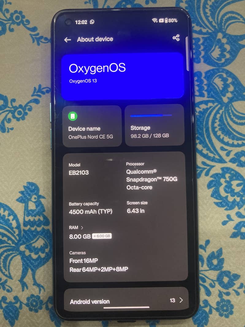 OnePlus Nord CE 5G - With Box 1