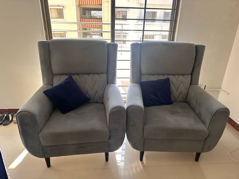 5 Seater sofa set 3