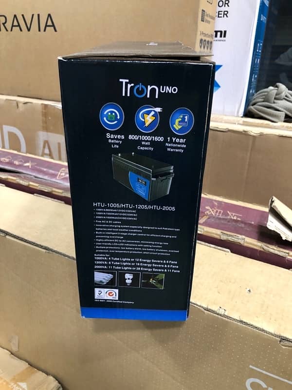 Tron uno ups 1000watt single battery . Double battery also available . 3