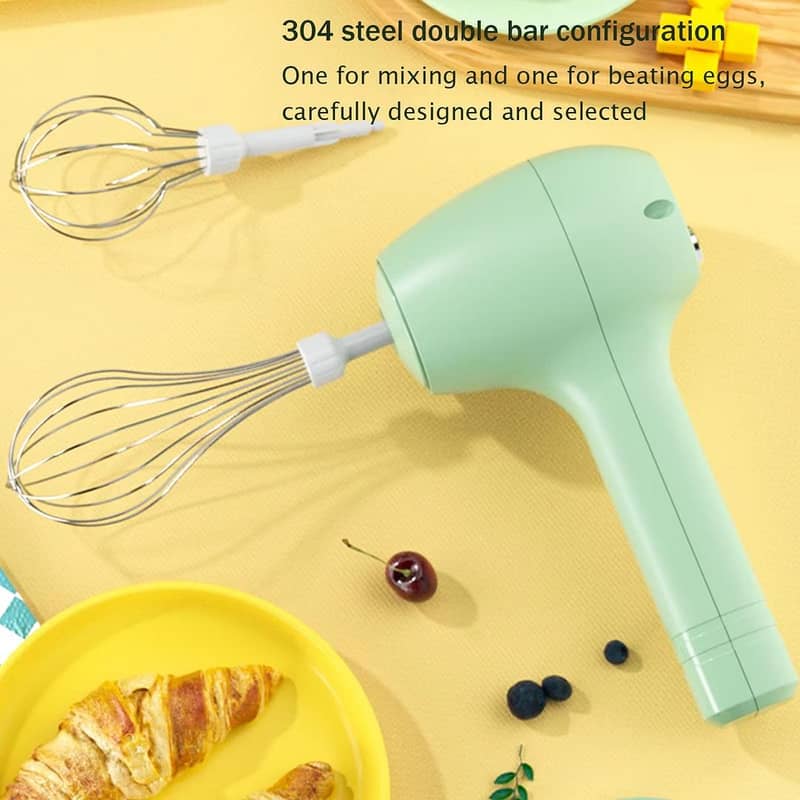 Wireless Electric Egg Beater 2