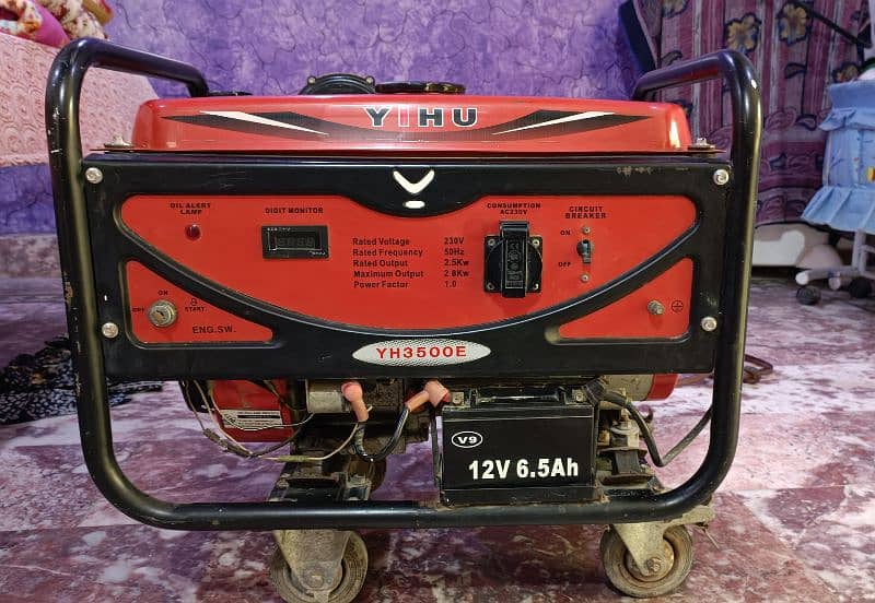 3.5 killo watt self start japani generator petrol and gas 1