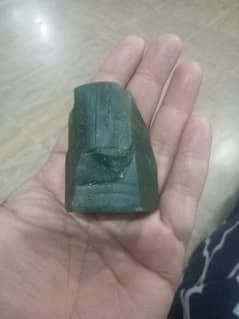 rough emerald from Zambia 0