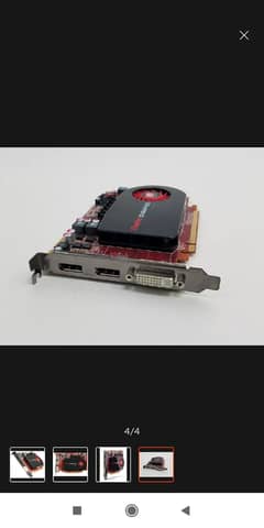 AMD Firepro Graphic Card (FireGL) GDDR5 128 Bit Best gaming Card