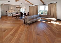 Vinyl Floor / Wallpaper / Wooden Floor / Blinds / Grass / Fluted Panel